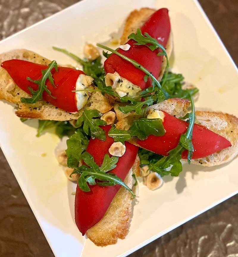 Bite Tahoe stuffed peppers